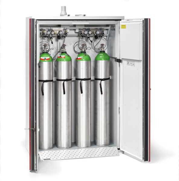 Supreme Line Compressed Gas Cylinders Indoor Storage - 4 Cylinder