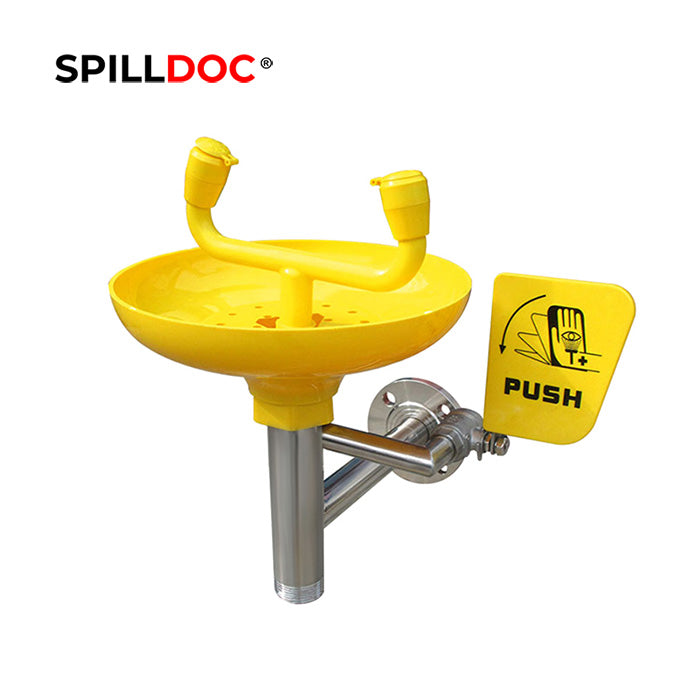 Spilldoc Wall Mounted Emergency Eye wash Station SD-508B