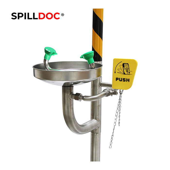 Spilldoc Combination Emergency Shower and Eyewash Station SD-550A