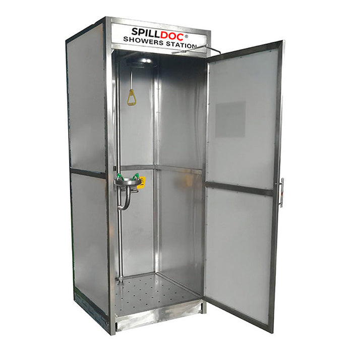 Spilldoc Enclosed Decontamination Safety Shower Booth SD-602