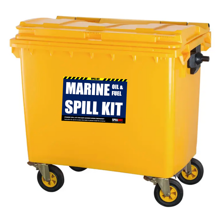 Spilldoc® Marine Spill Response Kit 4 Barrels /  660 Litres