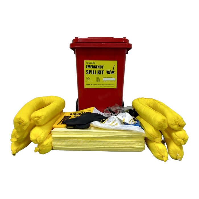 Spilldoc 80 Litre Chemical Spill Kit