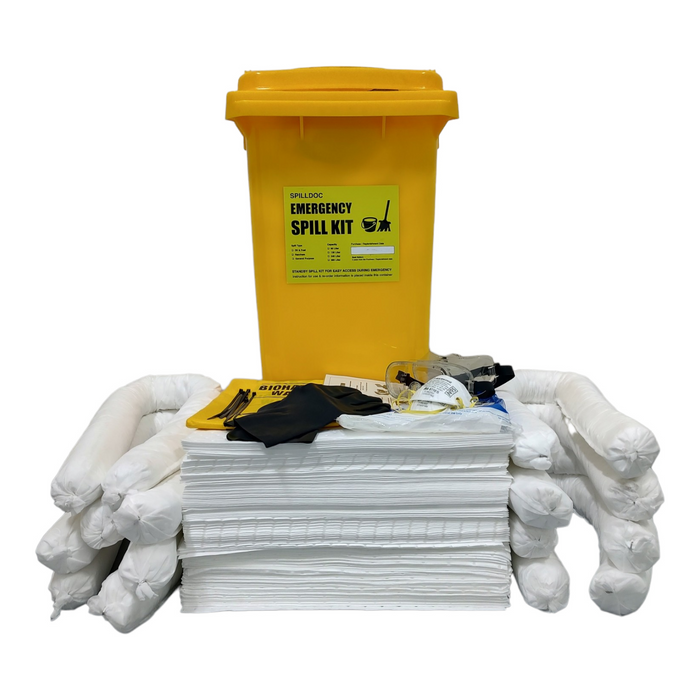 Spilldoc 120 Litre Oil Spill Kit