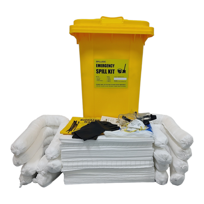 Spilldoc 240 Litre Oil Spill Kit