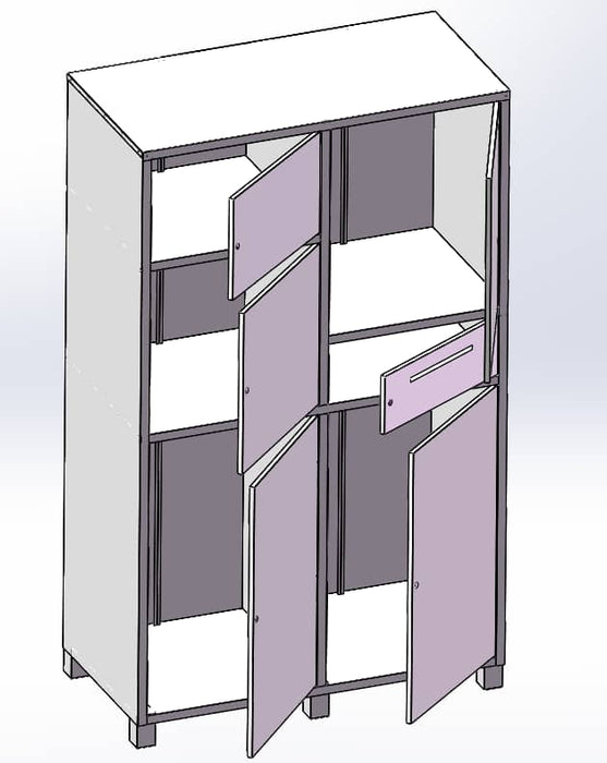 SafeLock Cabinet with One-Time Password