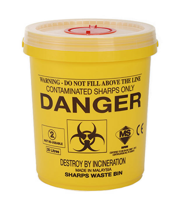 Sharps Disposal Container 5L