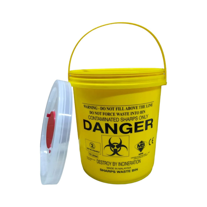 Sharps Disposal Container 10L