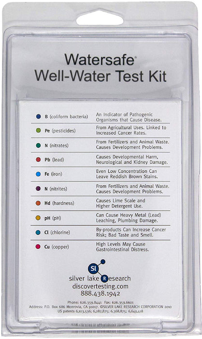 Watersafe® Drinking Water Test Kit WS-425D